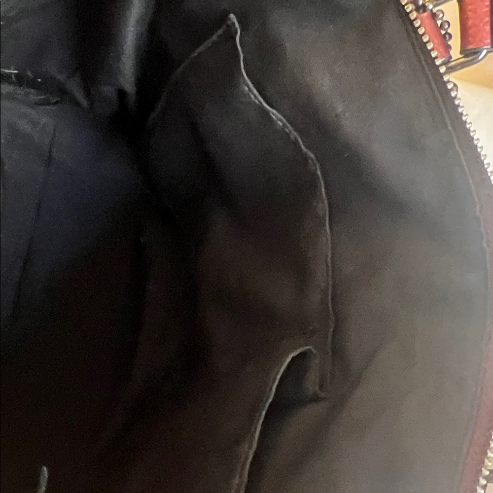 Coach Copper maroon Leather Tote - Picture 5 of 6